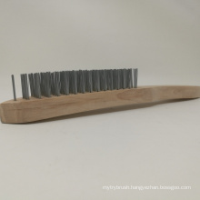 Wooden Handle Steel Wire Brush Tools